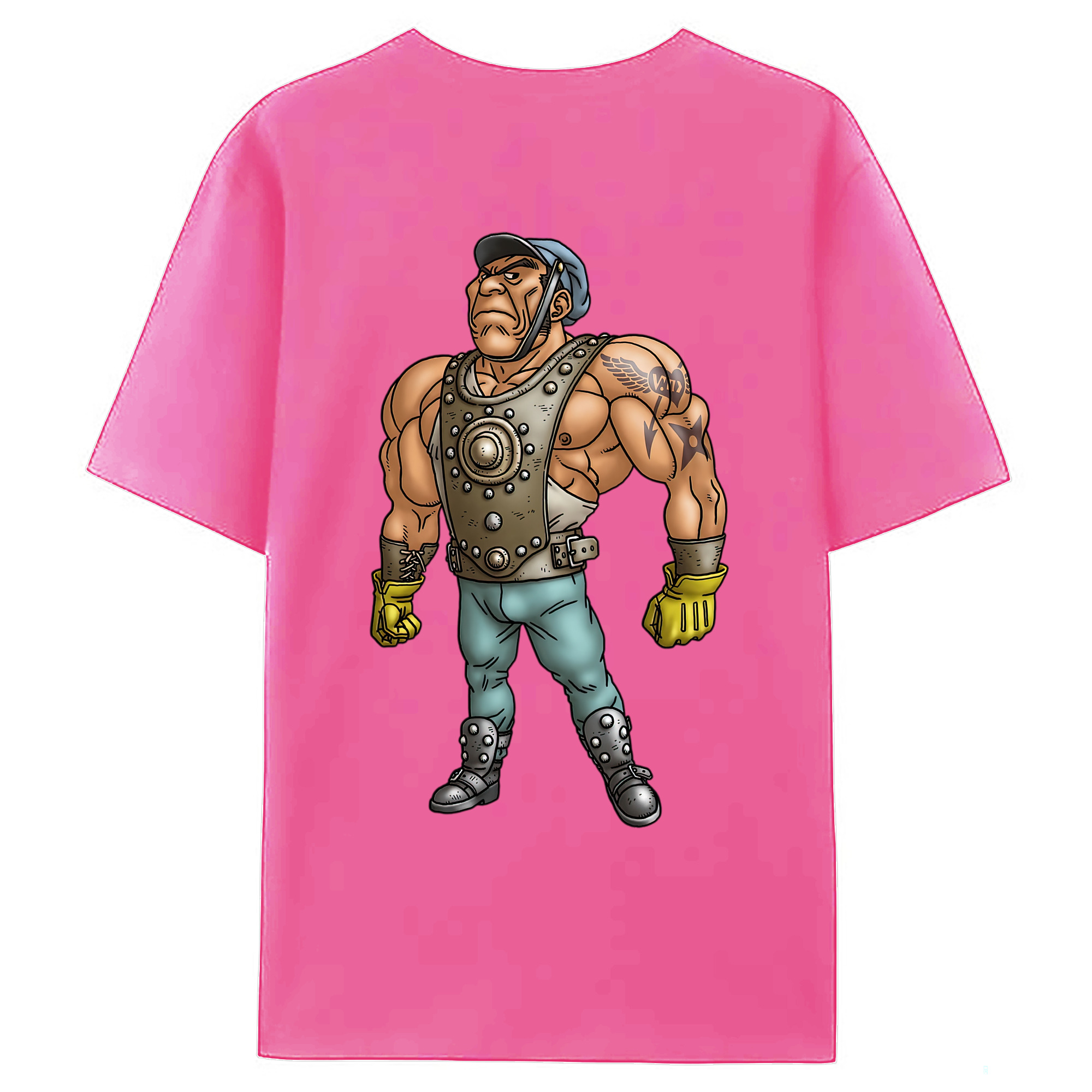 （画像用） ドラゴンクエスト Doragon Kuesuto Dragon Quest レディース半袖Tシャツ(バックプリント)